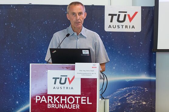 Erfahrungsberichte und Schwerpunkte der Arbeitsinspektion kamen von DI Arno Gsell (Arbeitsinspektion).<br />