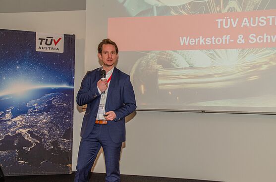 Dr. mont. Michael Zarl bot mit dem Vortrag "Renewable energy meets future steelmaking" einen spannenden Ausblick auf die Zukunft.<br />
