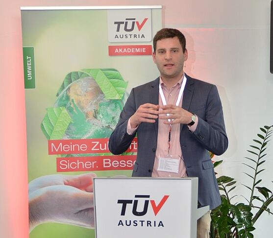 Vinzenz Suttner-Gatterburg, BSc, TÜV AUSTRIA: Eine Frage der Qualität - Die Rolle der Zertifizierung am Beispiel Wasserstoff <br />