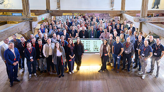 Das war der TÜV AUSTRIA Brandschutztag 2026 in Salzburg! Wir freuen uns auf ein Wiedersehen!<br /> Gruppenfoto des Teams mit allen Teilnehmenden.