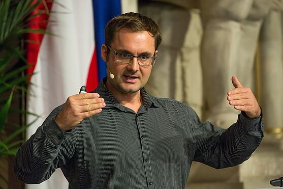Treibhausgasemissionen waren das Thema von Thomas Klopf, TÜV AUSTRIA<br />