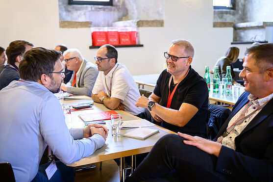 Gruppenarbeit im Rahmen des Expertentages