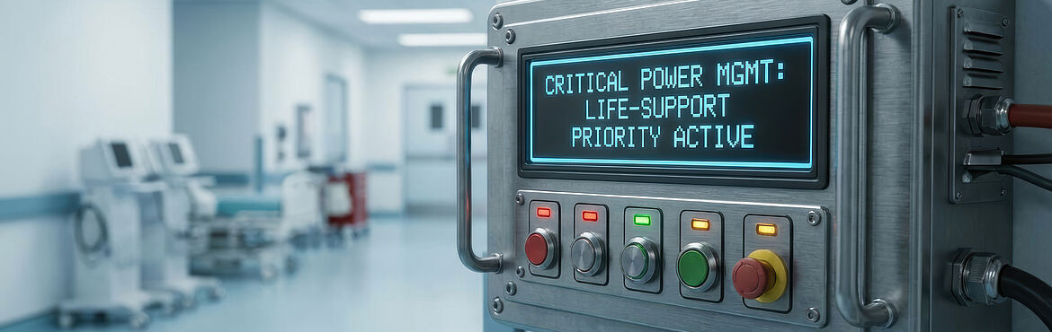 Stromversorgung in medizinischen Bereichen