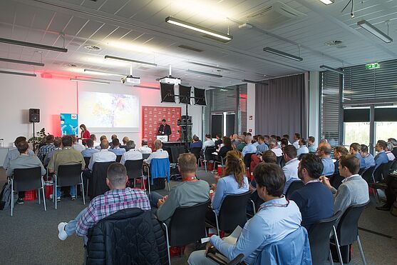 Reges Interesse am Thema Wasserstoff: Der Saal in Brunn war komplett ausgebucht!<br />