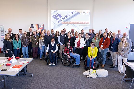 Das war der TÜV AUSTRIA Tag der Barrierefreiheitsbeauftragten!<br /> Gruppenfoto