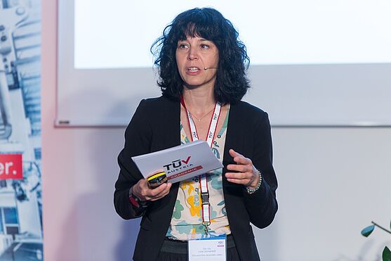 Lisa Leonardelli moderierte den Tag im Duett mit ihrem Kollegen Stefan Grüneis.<br />