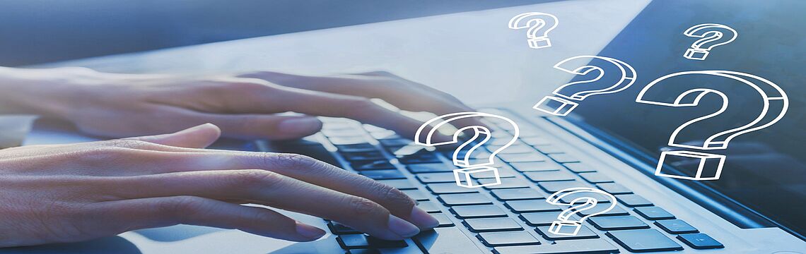 Fragen zum Online Seminar? lese Sie hier unsere FAQs