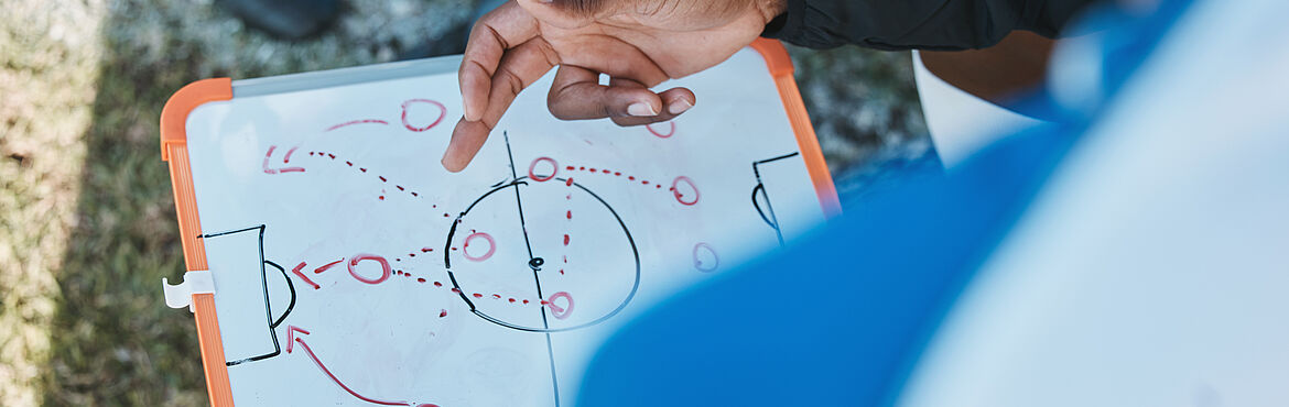 Strategiebesprechung im Spitzensport Strategiebesprechung im Spitzensport