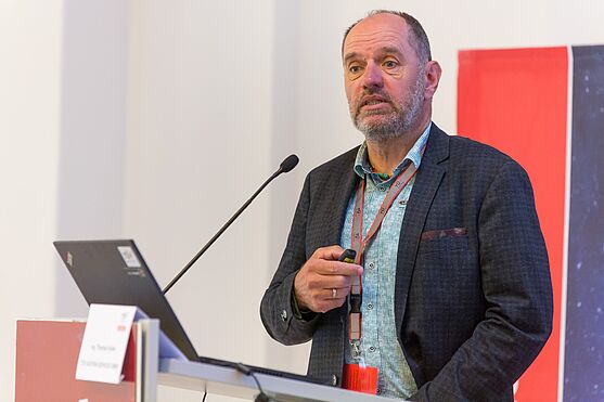 Weiter ging es mit Ing. Thomas Koller und "Die neue EU-Maschinenverordnung (MVO) 2023 – was ändert sich?".<br />