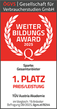 ÖGVS Weiterbildungsaward