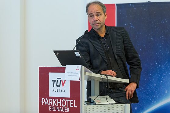 Über die Smartphone-Sucht redete Priv. Doz. Mag. Dr. Oliver Scheibenbogen (Sigmund Freud Universität Wien)<br />