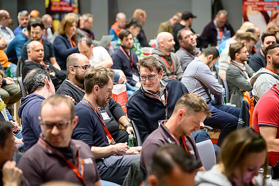 Das Publikum des Expertentages.