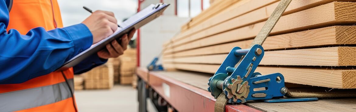 Fachgerechte Ladungssicherung im Einsatz Fachgerechte Ladungssicherung im Einsatz