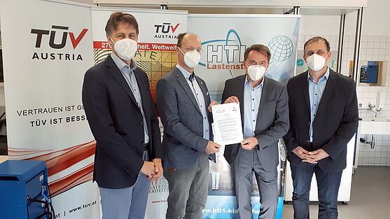 TÜV AUSTRIA Akademie und HTL Lastenstraße schließen Kooperationsvertrag