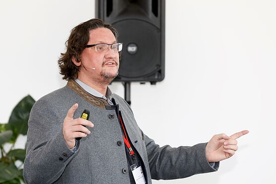 DI Günter Hoffellner MSc, MAS, MBA, vom Ingenieurbüro für Technischen Umweltschutz. Der Auditor veränderte den Blickwinkel der Teilnehmer/innen.<br />
