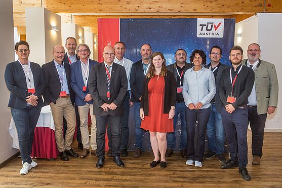 Das Team des TÜV AUSTRIA Sicherheitstags.<br />