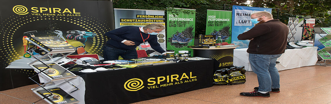 Aussteller präsentieren ihr Sortiment: So auch SPIRAL