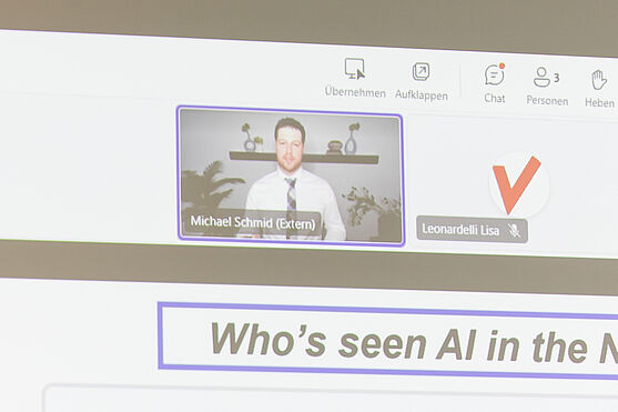 Der erste Programmpunkt war die Keynote von Michael Schmid (MIT - Massachusetts Institute of Technology | Fortify Intelligence). AI and Safety: A data-driven and systemic approach to deploy AI in safety-critical systems.<br />