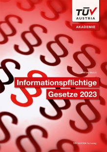 Cover Informationspflichtige Gesetze 2023